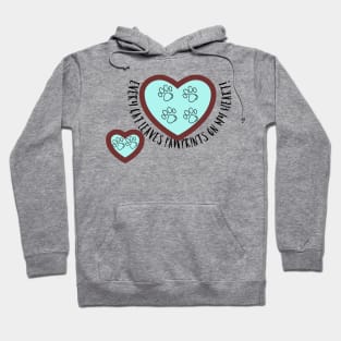 Every Cat Leaves Pawprints on my Heart Hoodie